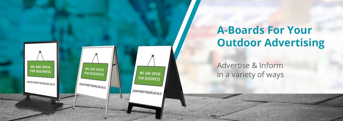 A Boards for Outdoor Advertising