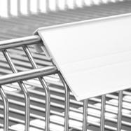 Shelf Edge Strips for Wire Shelves & Baskets