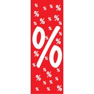 Ceiling Hanger "Percentage Symbol", in paper