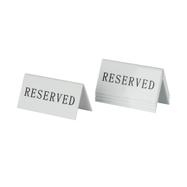 "Reserved" Table-Top Sign