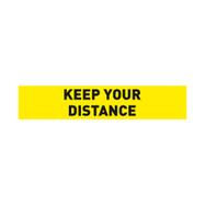 Floor Sticker "Keep Your Distance"