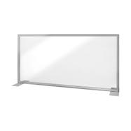 "Desk" Partition Wall with crystal clear banner