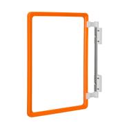 Shelf Barker for A4 Frames on Crossbars and Steel Walls, also with coloured frame