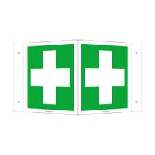 First Aid Angled Sign