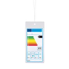 Energy Label Hanger for Lamps