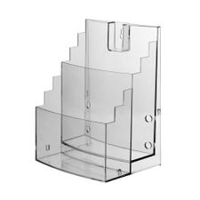 2-Tier Leaflet Dispenser "Vicia", sideways extendable