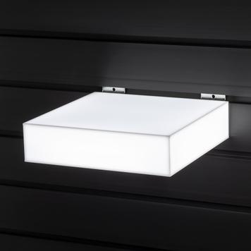 LED Product Display Shelf "Highlight" for Slatwall