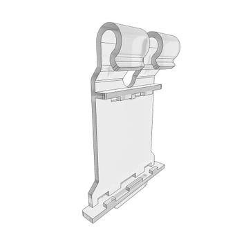 Pegwall Hook Adapter for SoluM Label