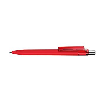 Push Button Ballpoint Pen "ON TOP" with Coloured Stopper in Button