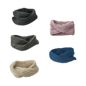 Twisted knitted scarf from Coarse Knit
