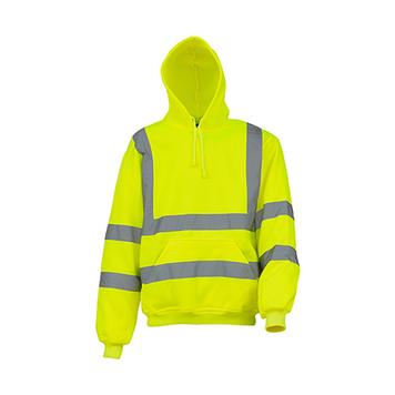 Safety Hoodie with reflective Stripes