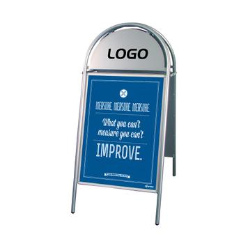 Pavement Sign made of round Tubing, with or without Header Board
