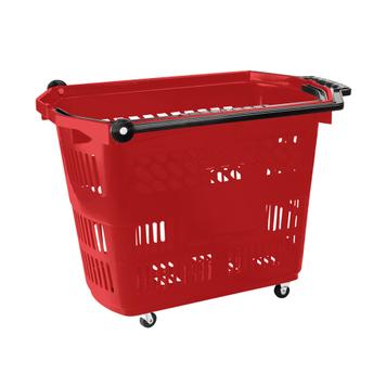 Roller Basket "Small", Shopping Basket 33 litres, to pull