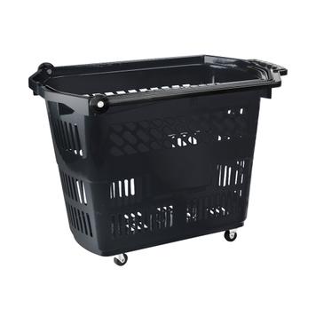 Roller Basket "Big" - Shopping Basket 42 litre, for pulling and carrying