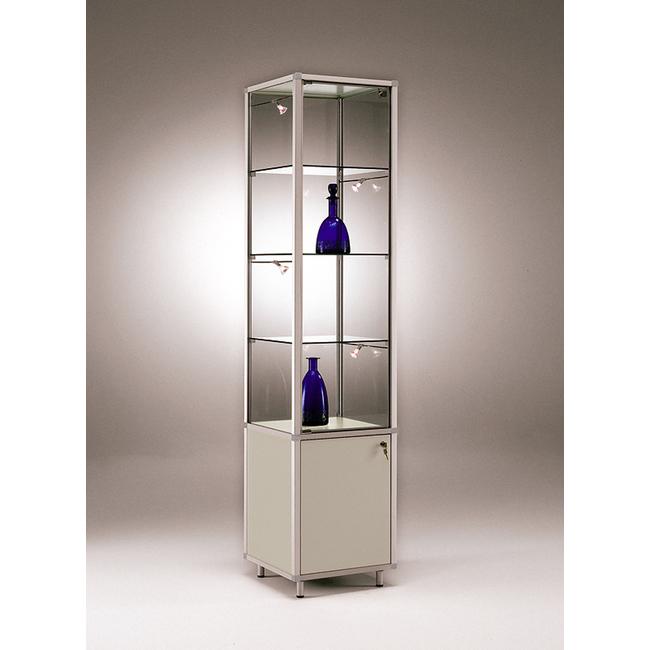 Showcase "Square" with Cabinet