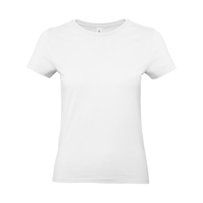 Tshirt B&C #E190 Women white | XS | Shop online now! | VKF Renzel UK