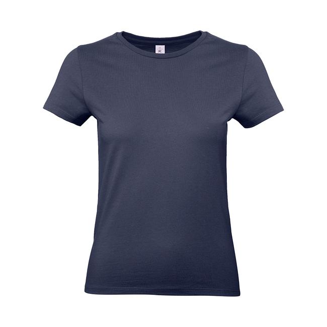 Tshirt B&C #E190 Women navy blue | XL | Shop online now! | VKF Renzel UK