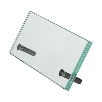 Safety Glass Table-Top Display 200 x 70 mm