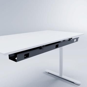 Cable Tray "click" for Steelforce Table