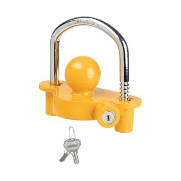 Hitch Lock for Mobile Advertising Trailer