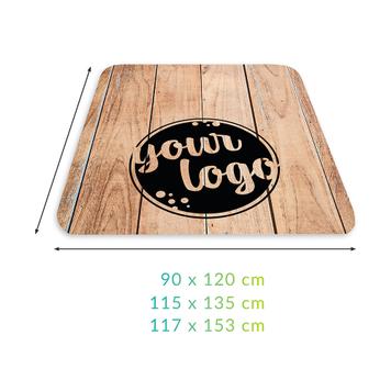 Printed Floor Protection Mat