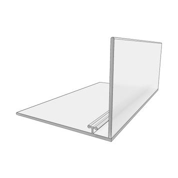 Front Stopper for Wire Shelves