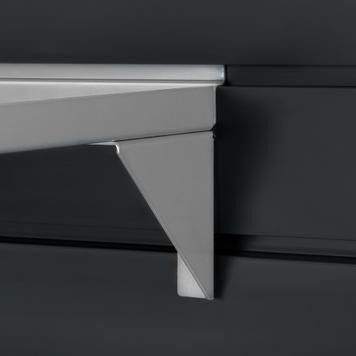 FlexiSlot® Slatwall Tray made of Steel