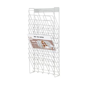 Multiple Section Wall Mounted Leaflet Holder "Tundra"