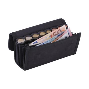 Wallet with Transparent Coin Dispenser