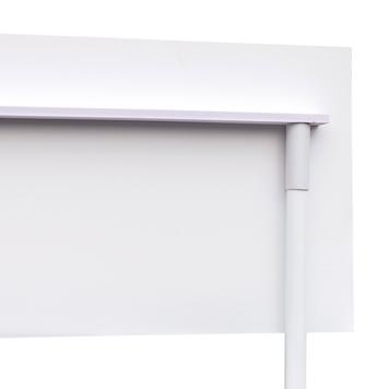 White Counter with Header & Bag