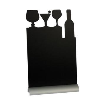 Table-Top Chalk Board with Aluminium Base