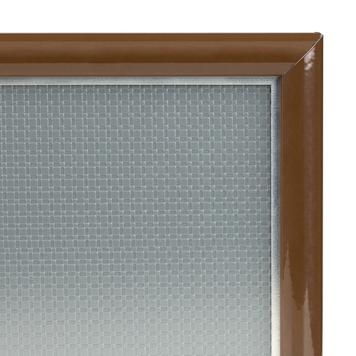 Silver Click Frame with 15mm Profile & Mitred Corners