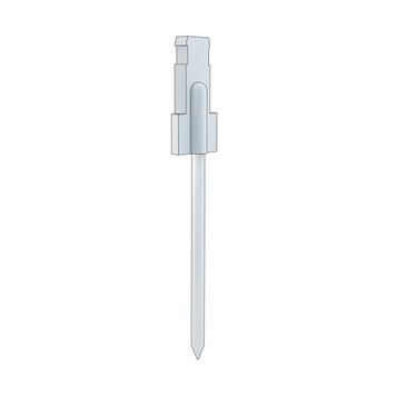 Metal Pin with Stainless Steel Needle for Price Display "Click" and ESL