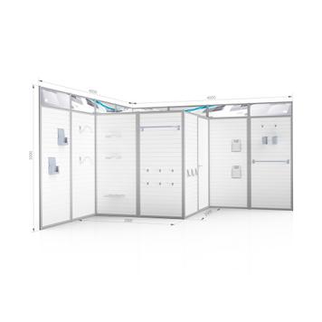 FlexiSlot® Exhibition System "Quattro"