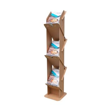 Brochure Stand "Zello" with Square Base